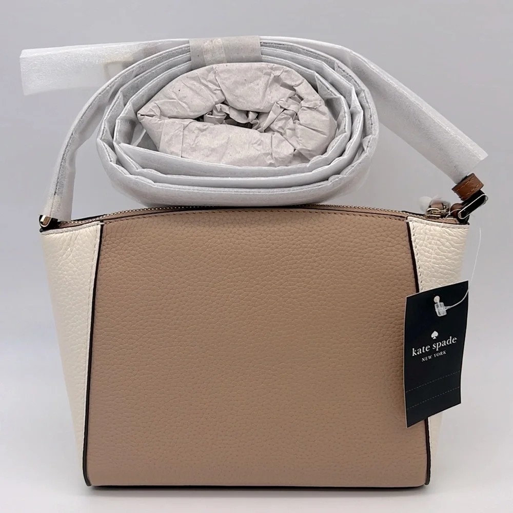 Kate Spade Colorblock Monica Crossbody Light Fawn Multi
